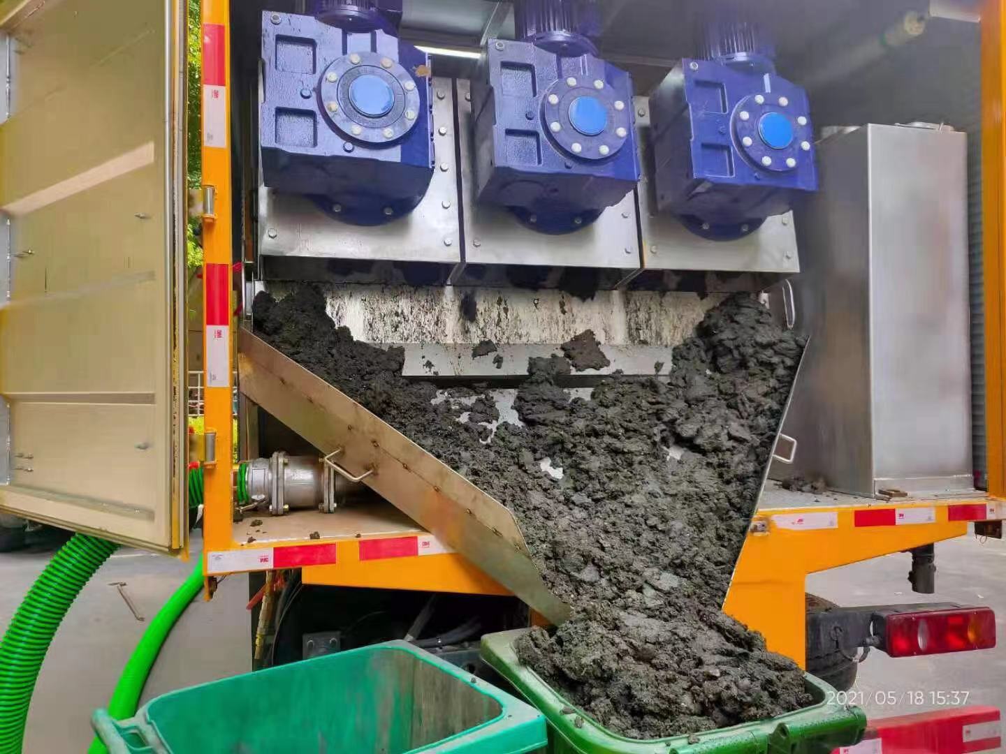 筠连化粪池清掏城市维护站-泥浆净化干湿分离处理